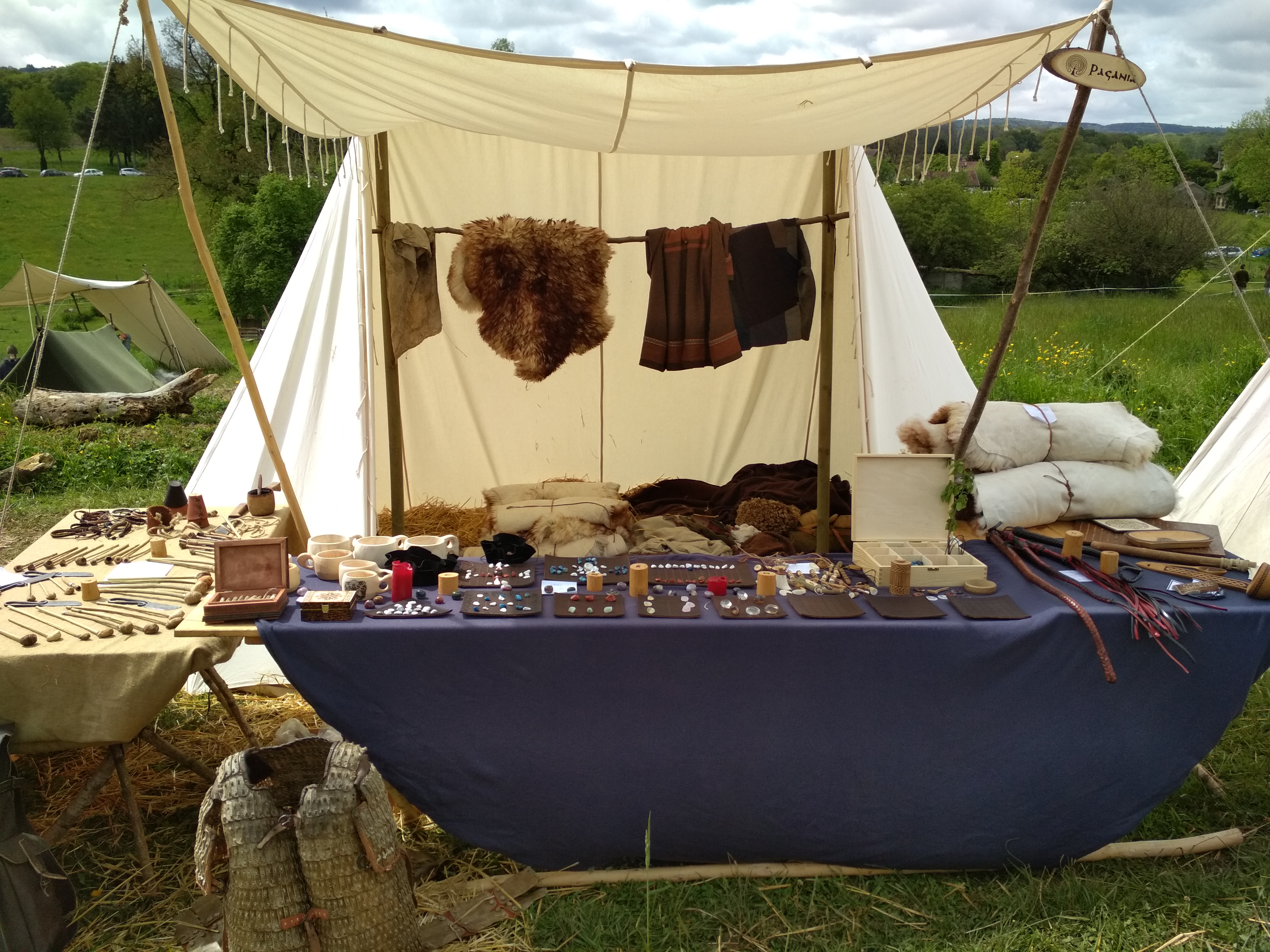 historical tent Pagania